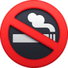 No Smoking Symbol on Facebook