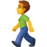 Man Walking on Facebook