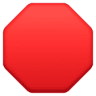 Octagonal Sign on Facebook