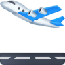 Airplane Departure on Facebook