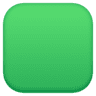 Large Green Square on Facebook