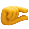 Pinching Hand on Facebook