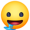 Drooling Face on Facebook