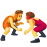 Wrestlers on Facebook