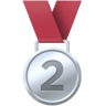Second Place Medal on Facebook