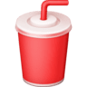 Cup With Straw on Facebook