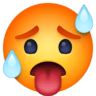 Overheated Face on Facebook