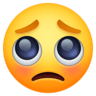 Face With Pleading Eyes on Facebook
