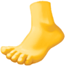 Foot on Facebook