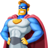Man Superhero on Facebook