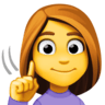 Deaf Woman on Facebook