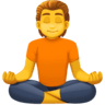 Person In Lotus Position on Facebook