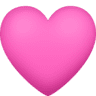 Pink Heart on Facebook