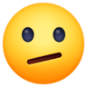 Face With Diagonal Mouth on Facebook