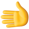 Leftwards Hand on Facebook