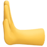Leftwards Pushing Hand on Facebook