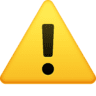 Warning Sign on Facebook