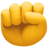 Raised Fist on Facebook