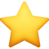 White Medium Star on Facebook