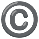 Copyright Sign on Google