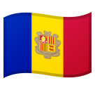 Andorra Flag on Google