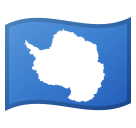 Antarctica Flag on Google