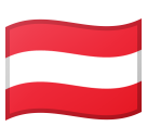 Austria Flag on Google