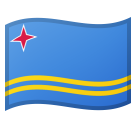Aruba Flag on Google