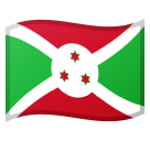 Burundi Flag on Google