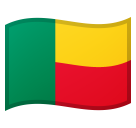 Benin Flag on Google