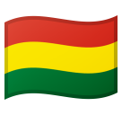 Bolivia Flag on Google