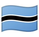 Botswana Flag on Google