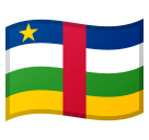 Central African Republic Flag on Google