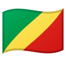 Congo - Brazzaville Flag on Google