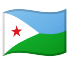 Djibouti Flag on Google