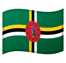 Dominica Flag on Google