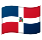 Dominican Republic Flag on Google