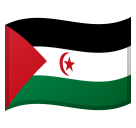 Western Sahara Flag on Google