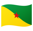 French Guiana Flag on Google