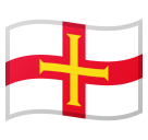 Guernsey Flag on Google