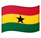 Ghana Flag on Google
