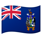 South Georgia & South Sandwich Islands Flag on Google