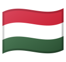 Hungary Flag on Google