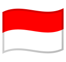 Indonesia Flag on Google