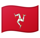 Isle Of Man Flag on Google