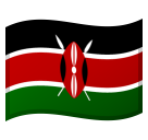 Kenya Flag on Google