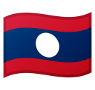 Laos Flag on Google