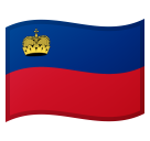 Liechtenstein Flag on Google
