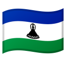 Lesotho Flag on Google