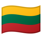 Lithuania Flag on Google